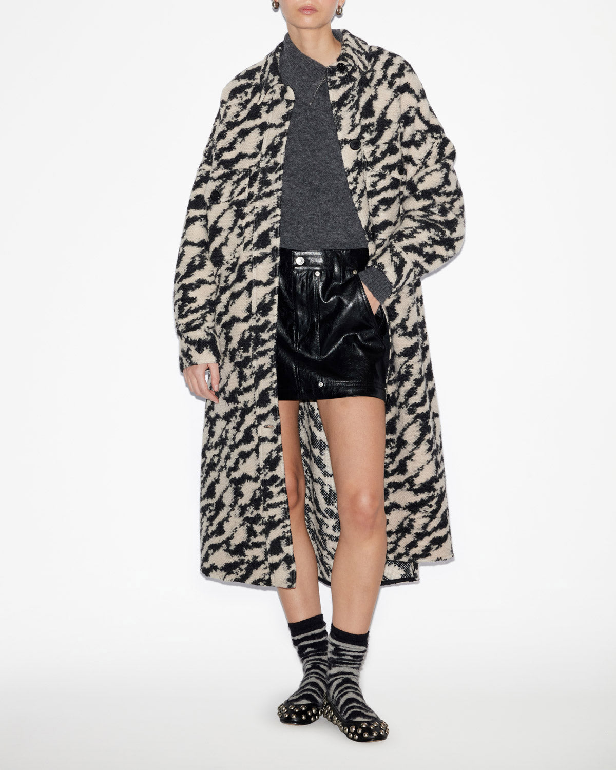 Isabel marant blanket coat on sale