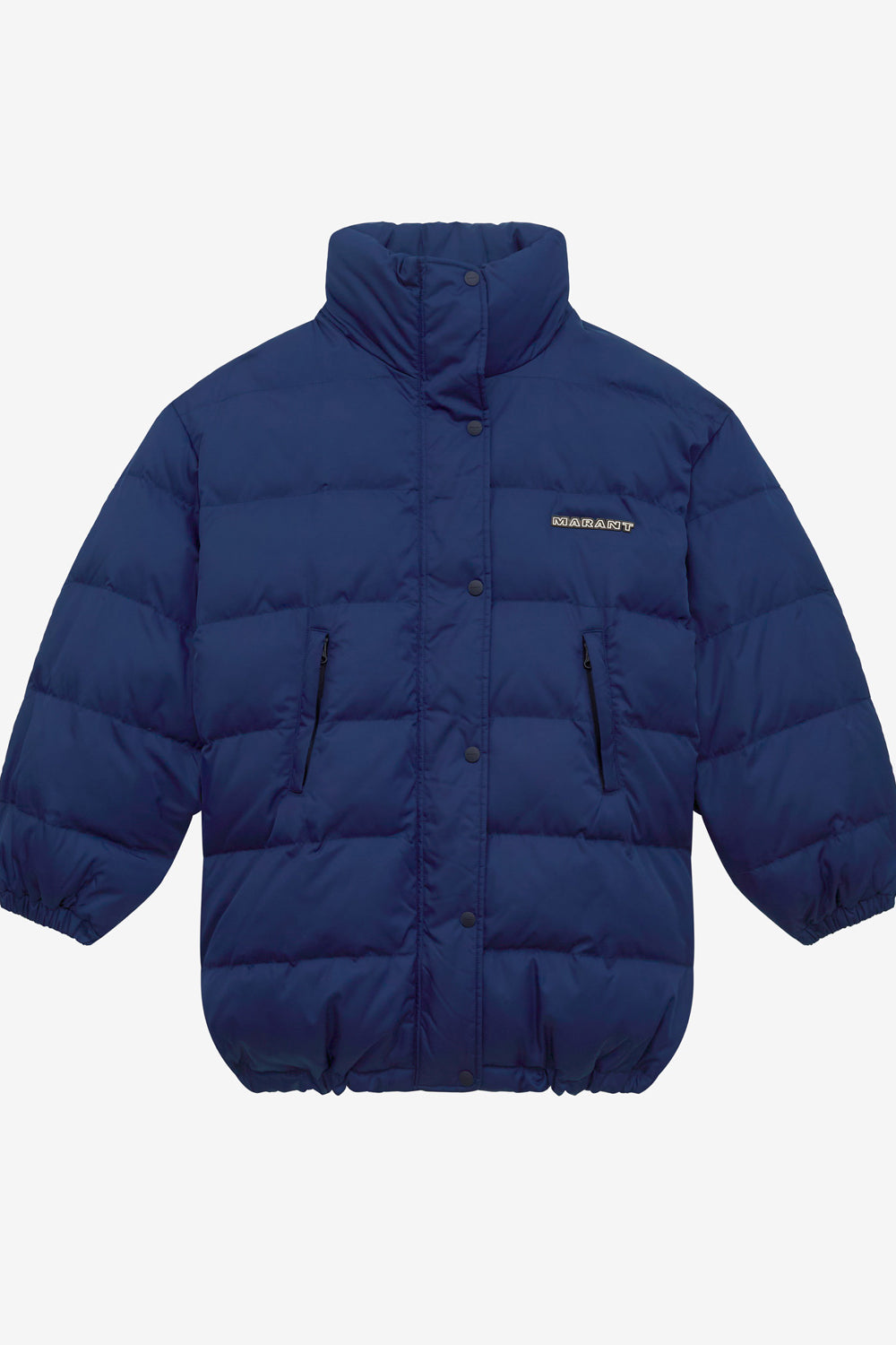 벨리즈(belize) 미디 기장 플레인 패딩 코트 - Midnight - Woman - 1