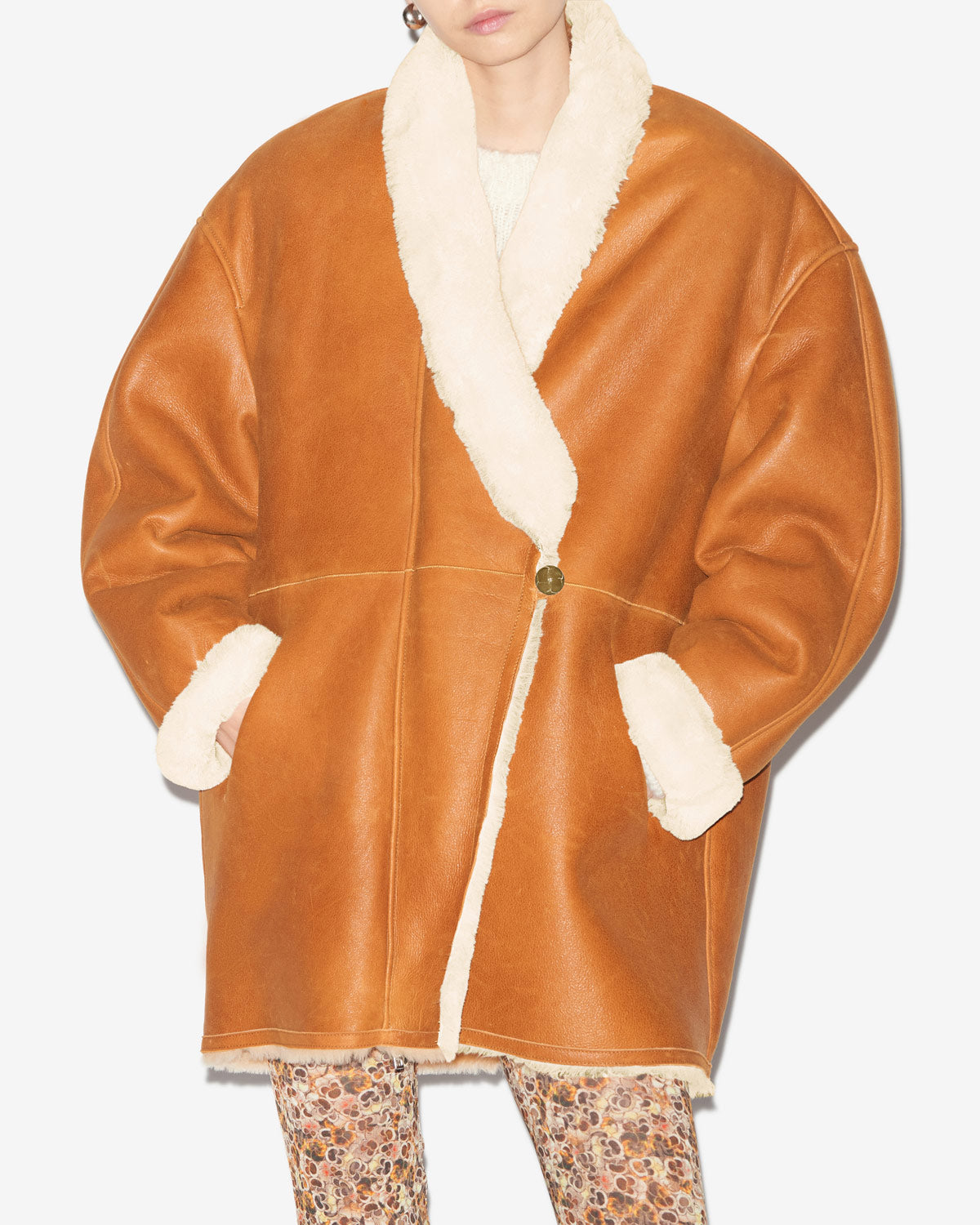 Cappotto elanore Woman Cinnamon 6