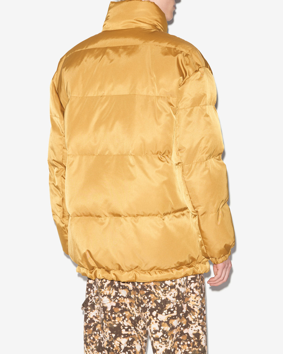 딜마(dilma) 플레인 패딩 반코트 - Ochre - Man - 4