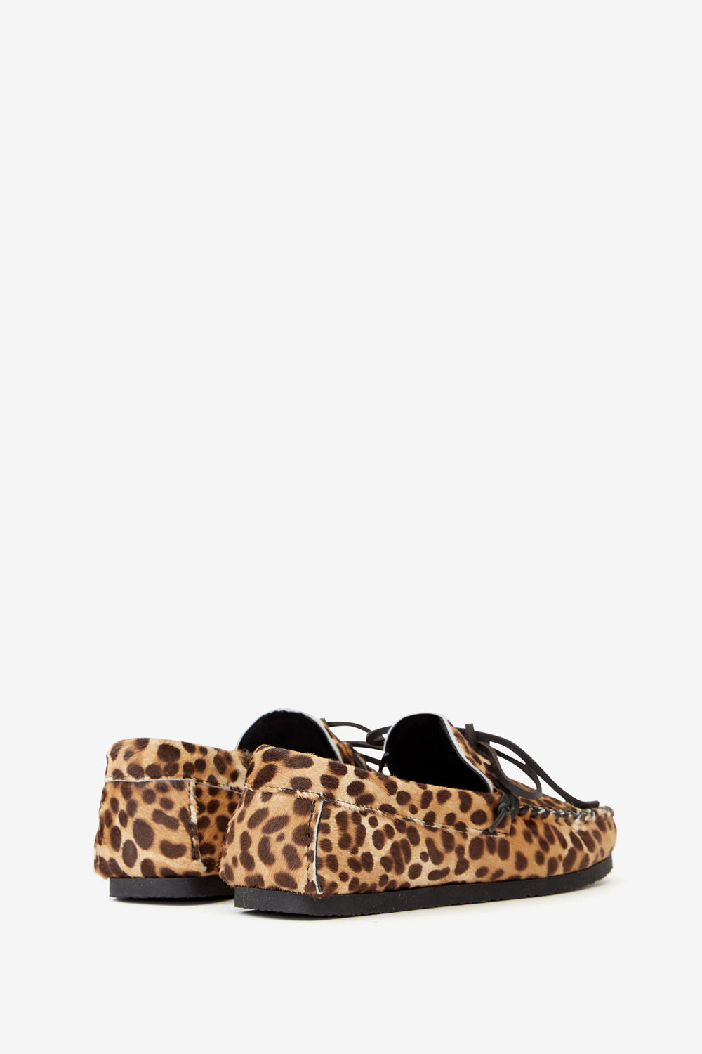 Mokassins aus bedrucktem leder fitza - Leopard - Woman - 2