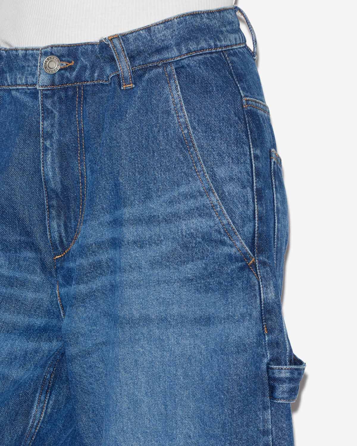 Lockere jeans aus denim solene - Blau - Woman - 2