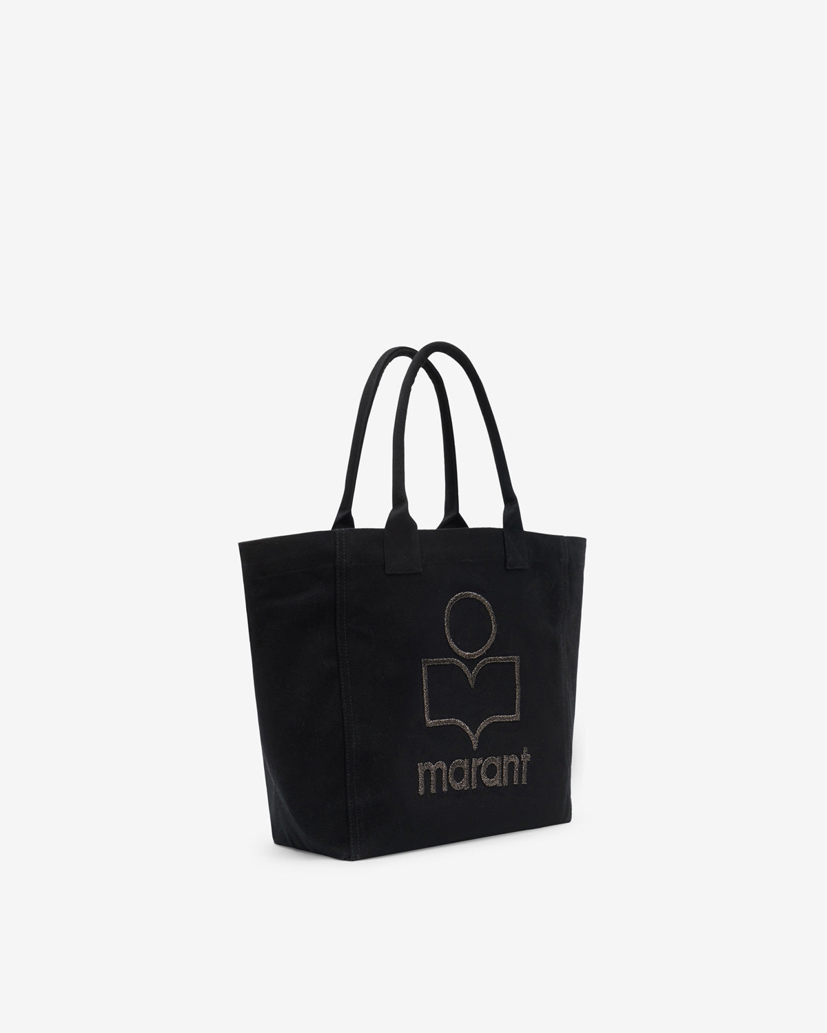 Small yenky cotton bag with logo - Black - Woman - 5