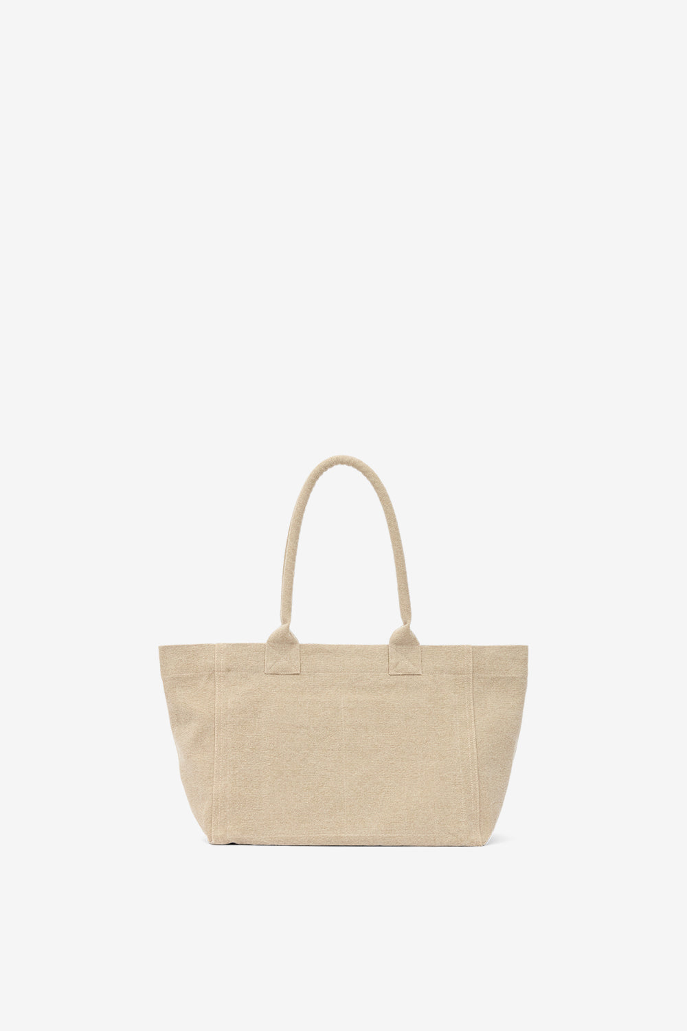 Yenky zipped faded cotton bag with logo - Beige - Woman - 5
