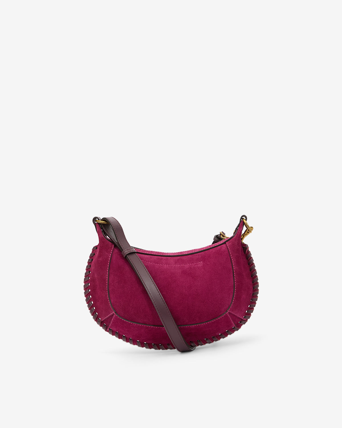 Oskan moon bag Woman Plum 4