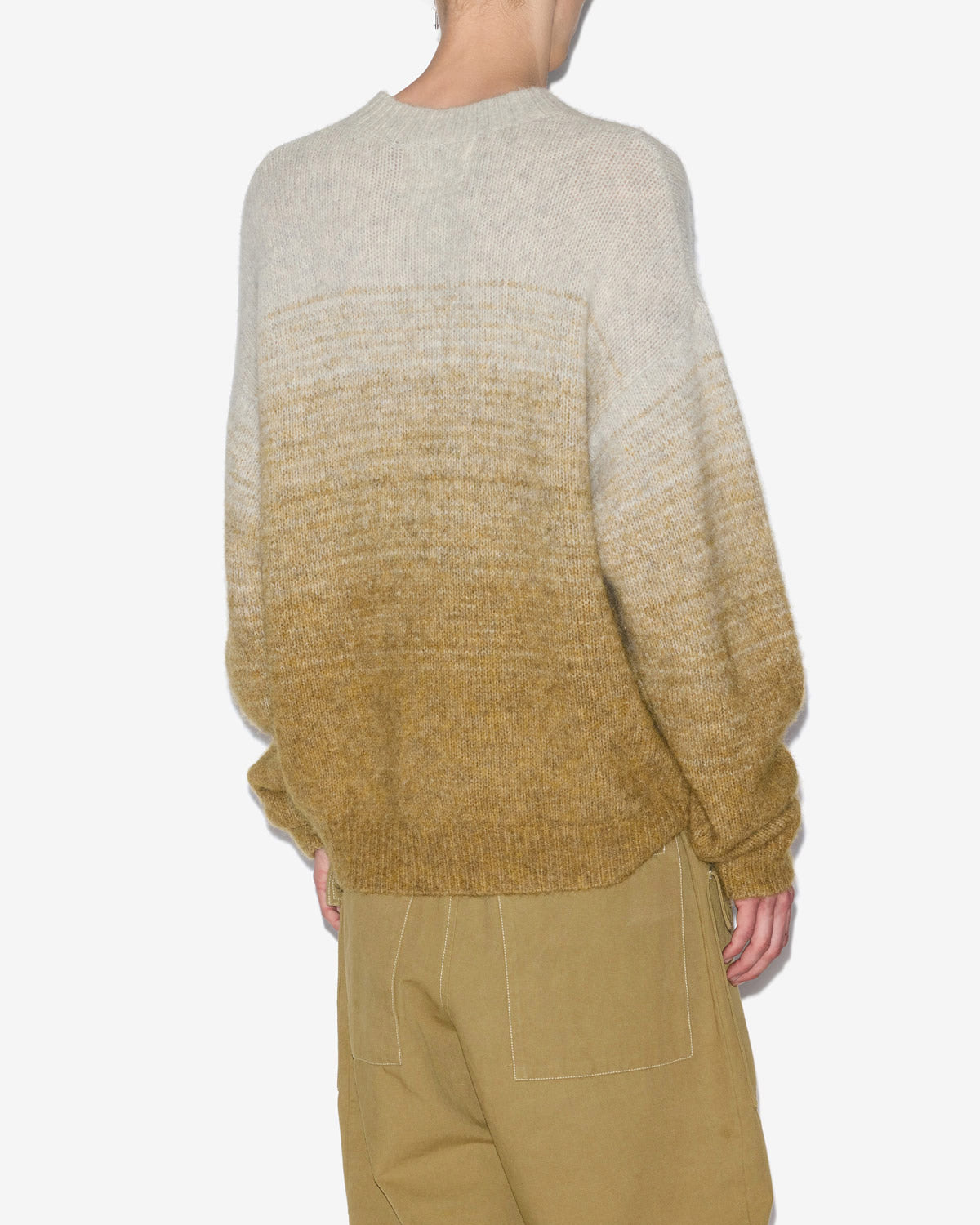 Maglione drussellh in alpaca con dégradé - Honey - Man - 4