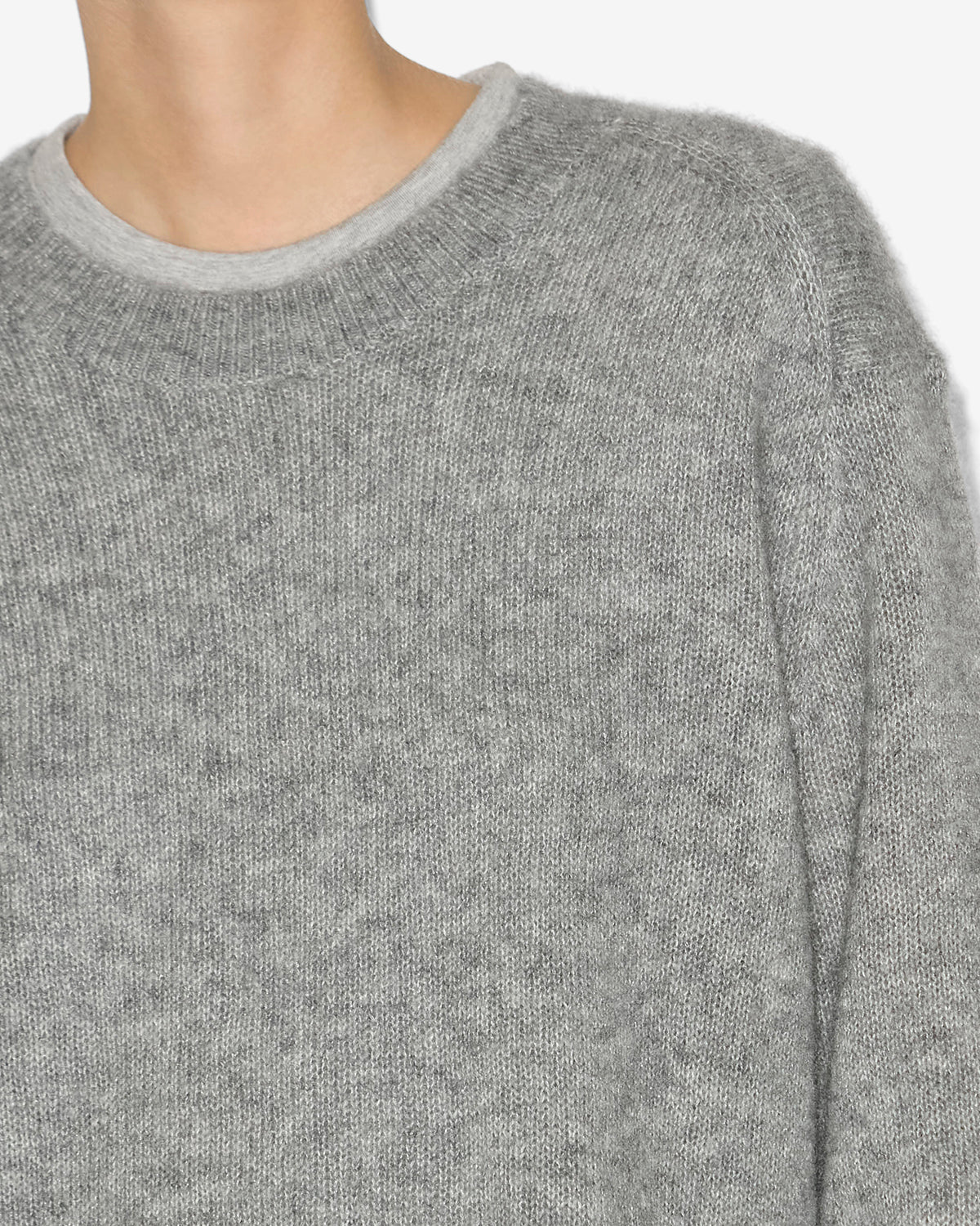 Lylia cashmere and alpaca knit sweater - Gray - Woman - 2