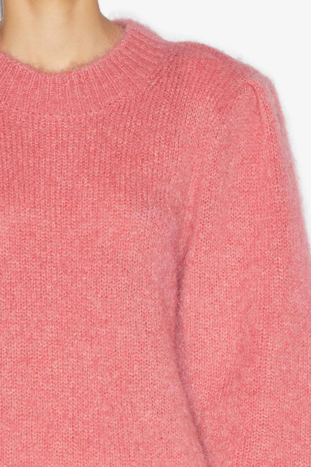Maglione esmee in mohair tinta unita - Coral - Woman - 3