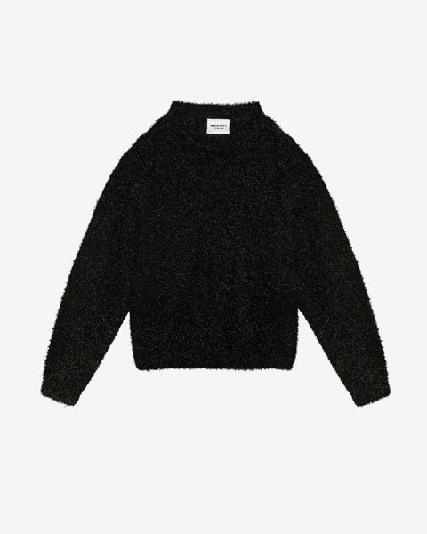 【送料&関税込】Isabel Marant Iron Knit Sweater 24APU0587FA-B3L13E-01BK-