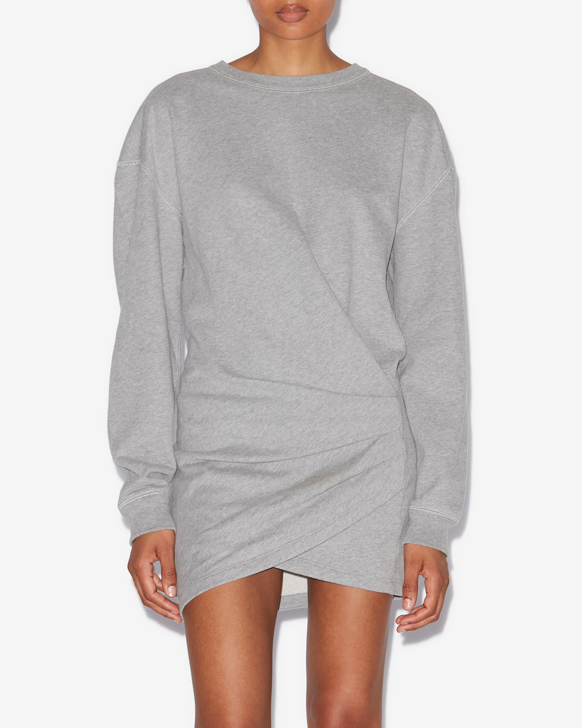 Pipper logo dress Woman Gray 4