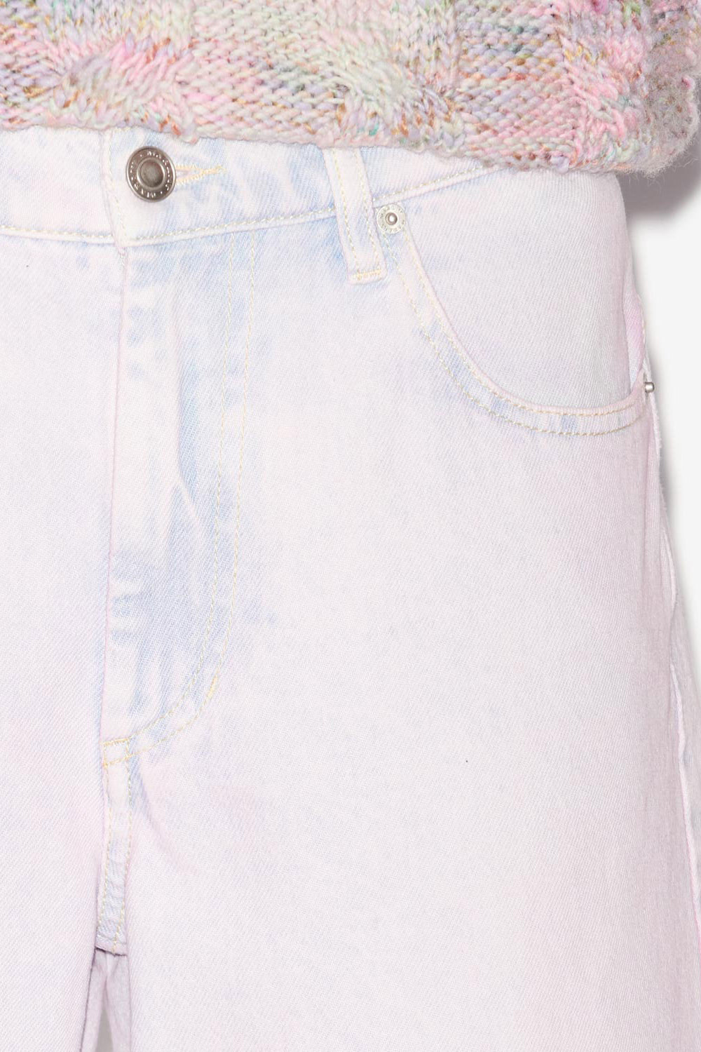 Short court en denim jerryli - Lilas - Man - 3