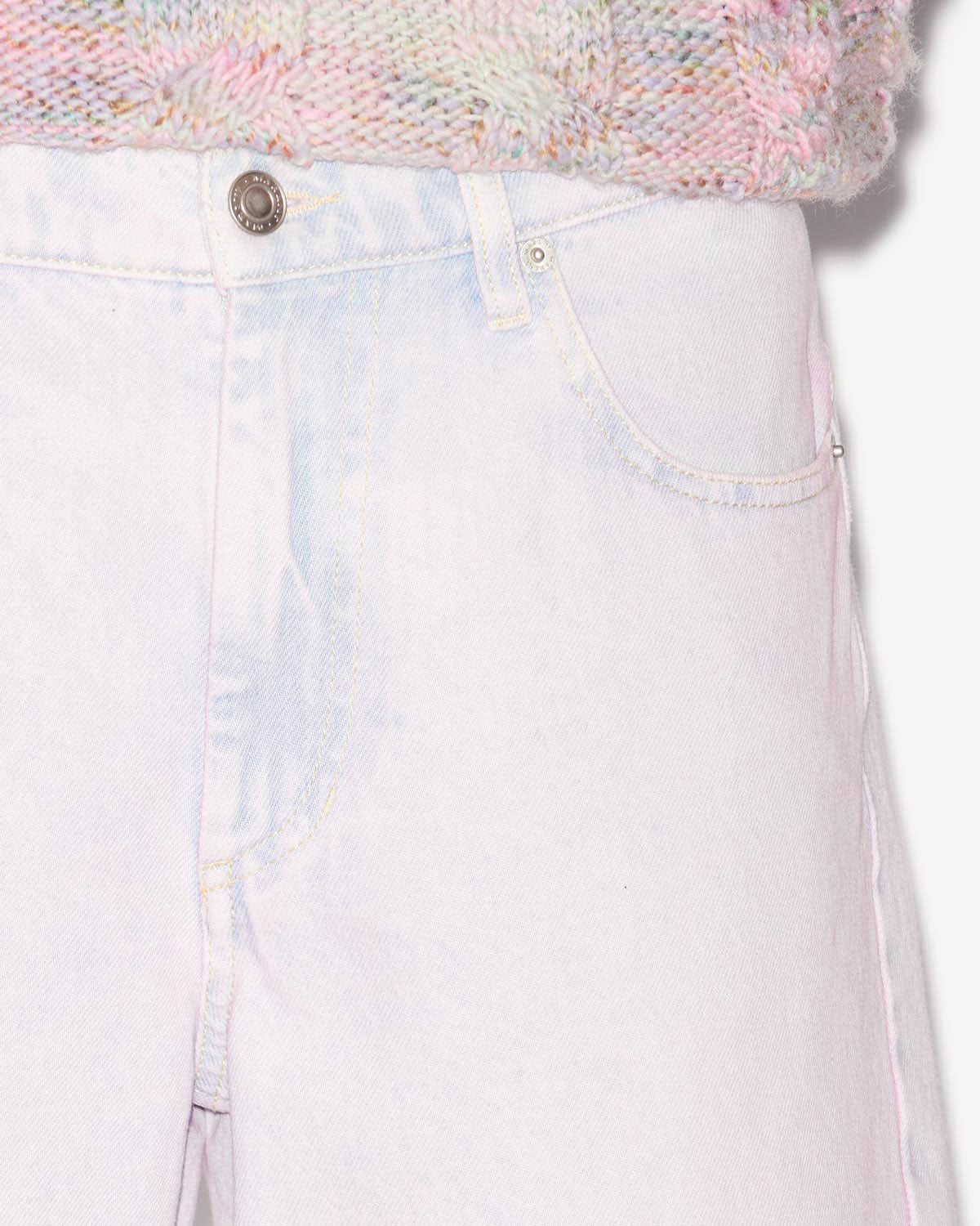 Short court en denim jerryli - Lilas - Man - 2
