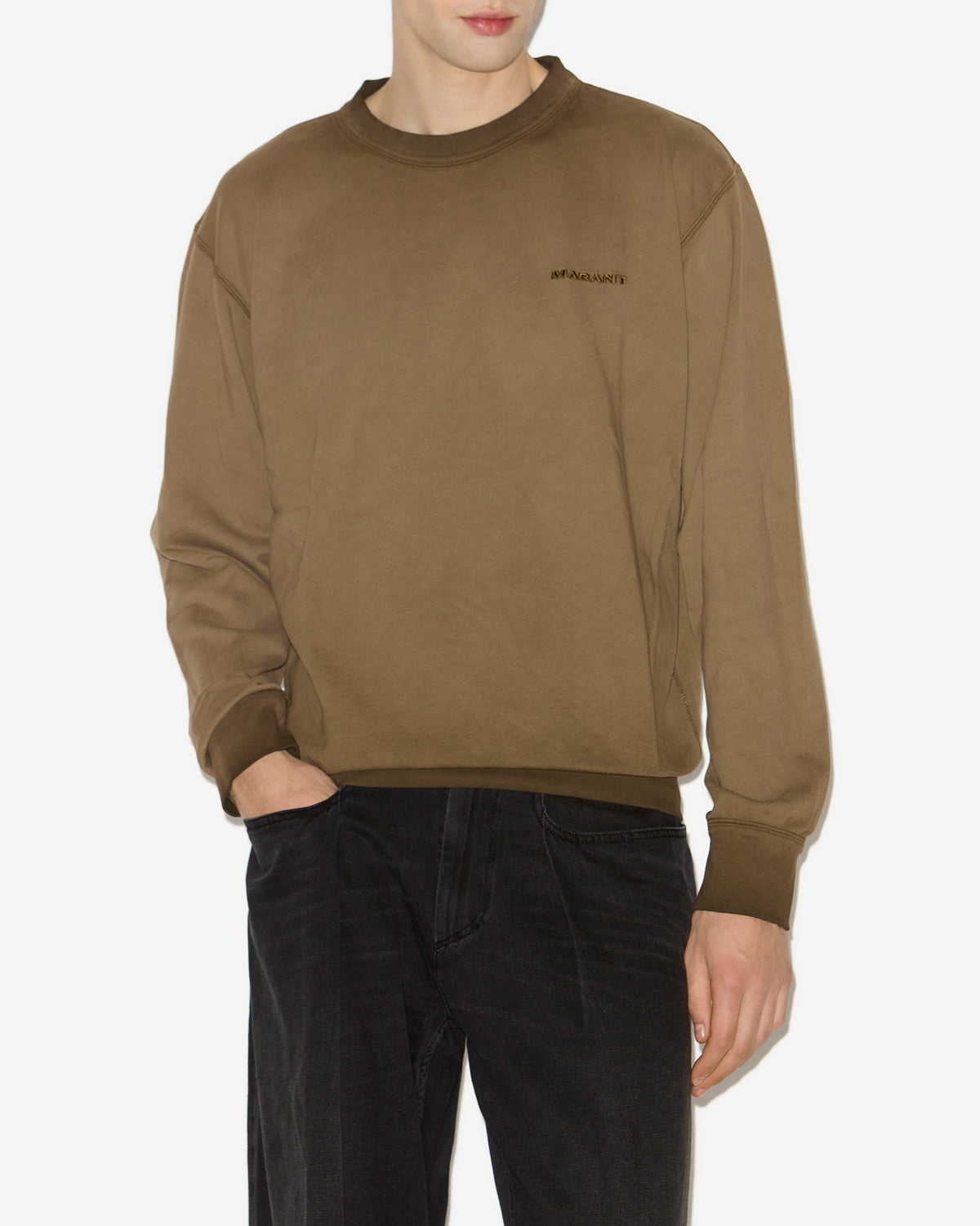 Sweatshirt mikolo Man Khaki 5