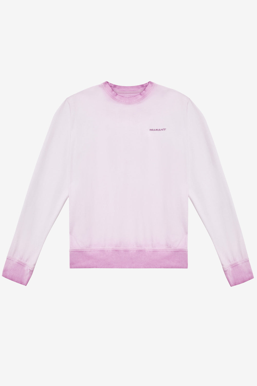 Sudadera mikolo de algodón desgastado - Lilac - Man - 1