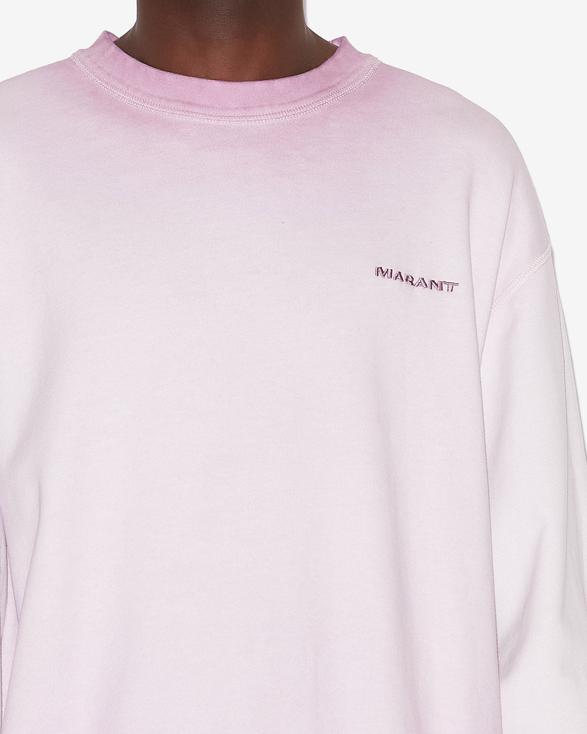 Sudadera mikolo con logotipo Man Lilac 4