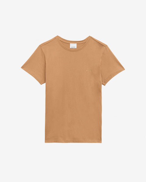 【関税&送料込】Marant Zafferh T-Shirt Zafferh Tee-Shirt Man black and ecru | ISABEL MARANT