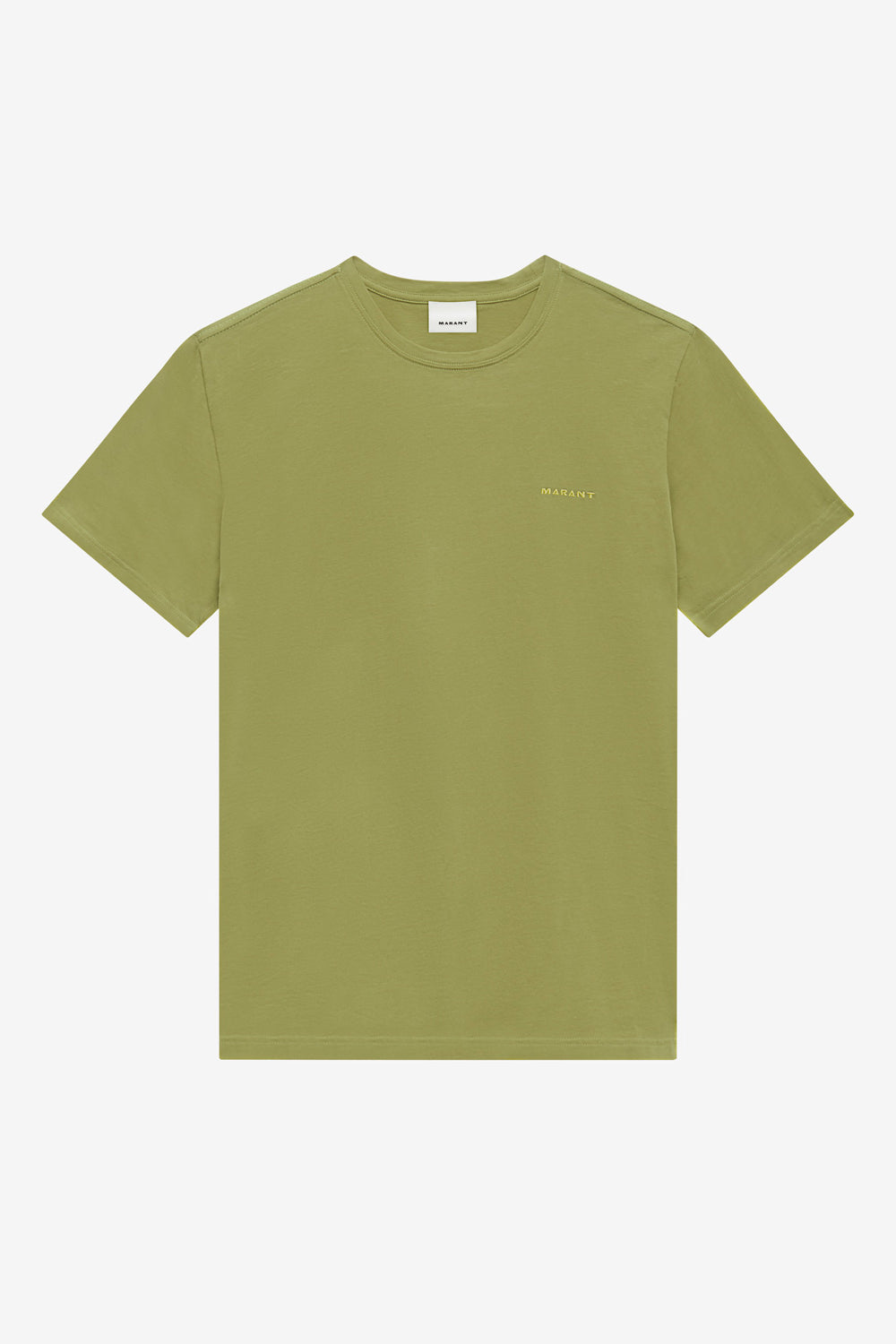 Camiseta de manga corta de algodón lisa zafferh - Caqui - Man - 1