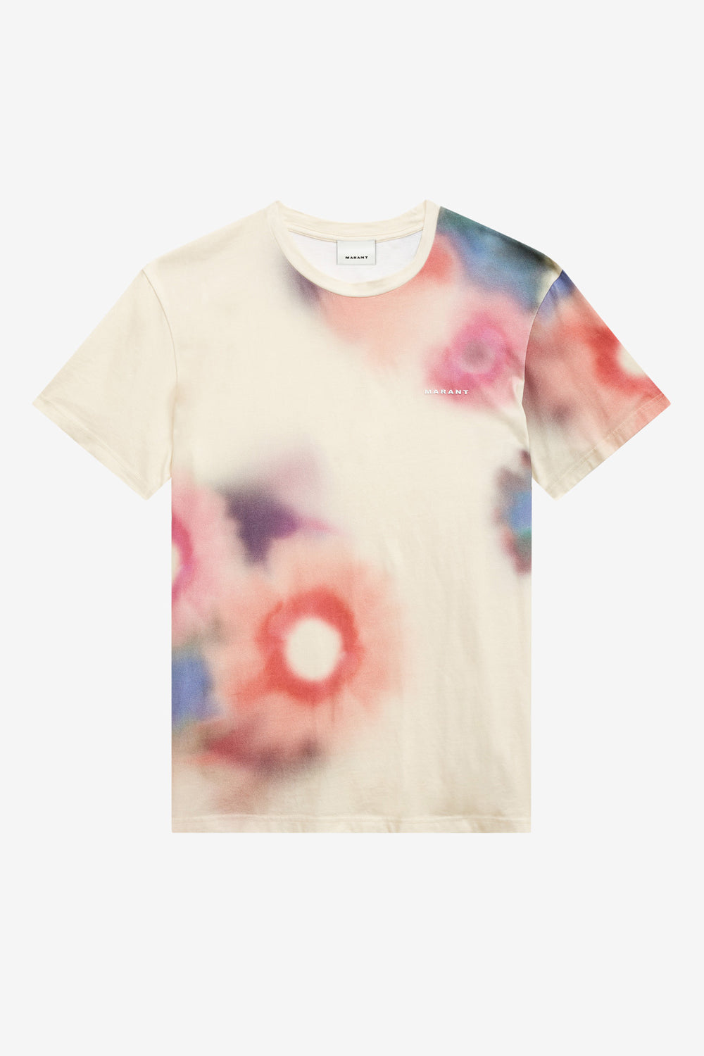 Camiseta de manga corta de algodón estampada honore - Crudo - Man - 1