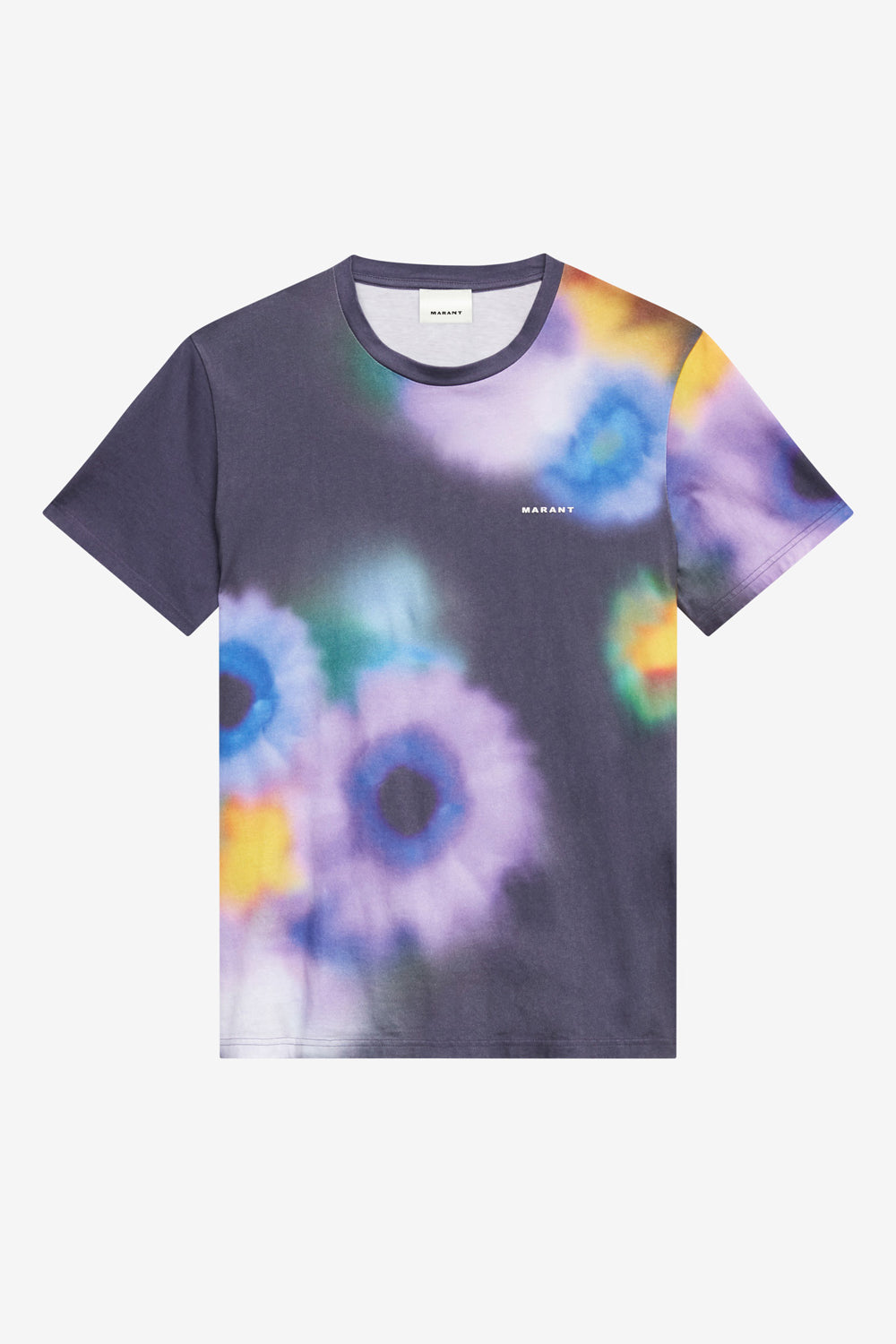 Camiseta de manga corta de algodón estampada honore - Faded night - Man - 1