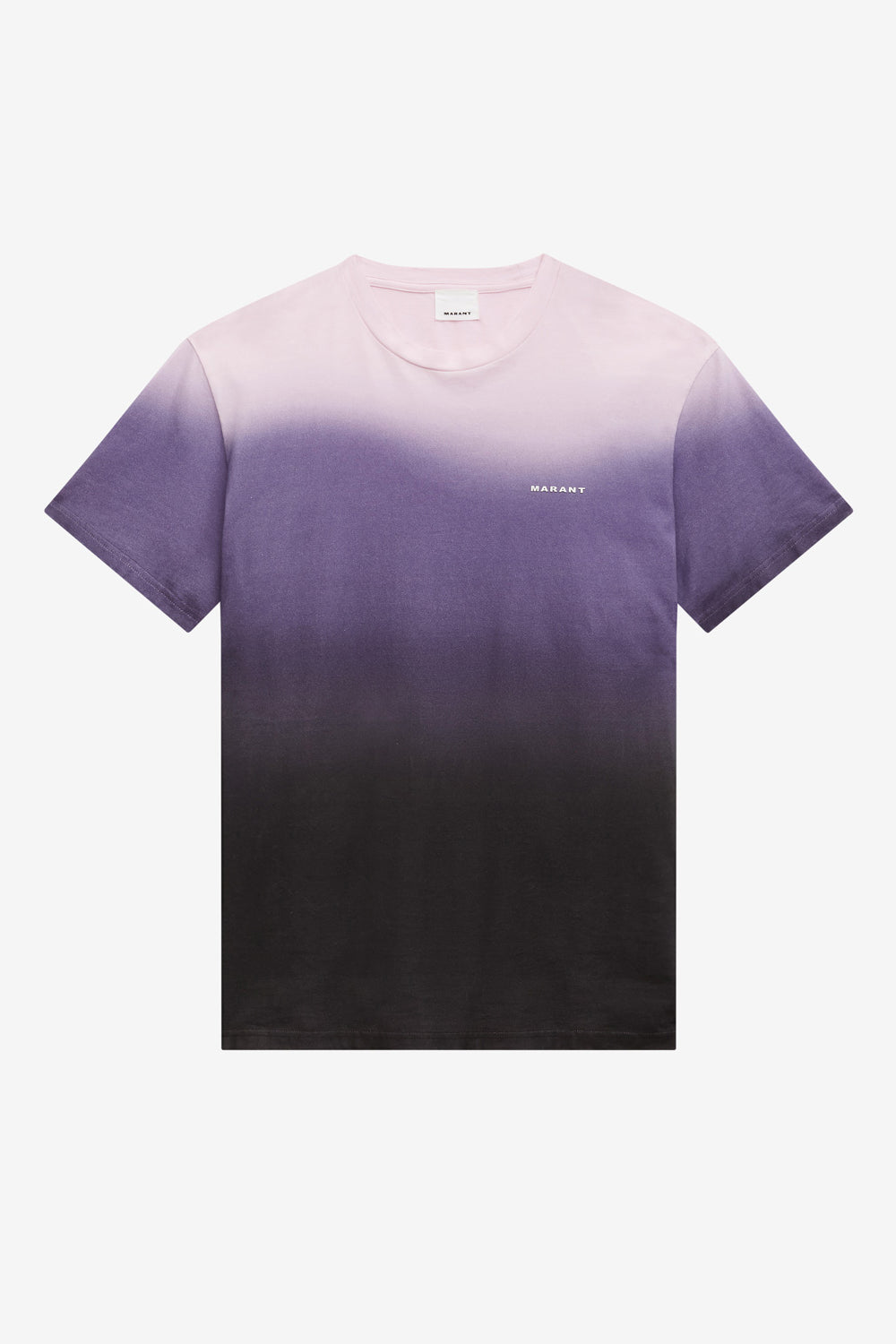 Camiseta de manga corta de algodón estampada honore - Púrpura - Man - 1