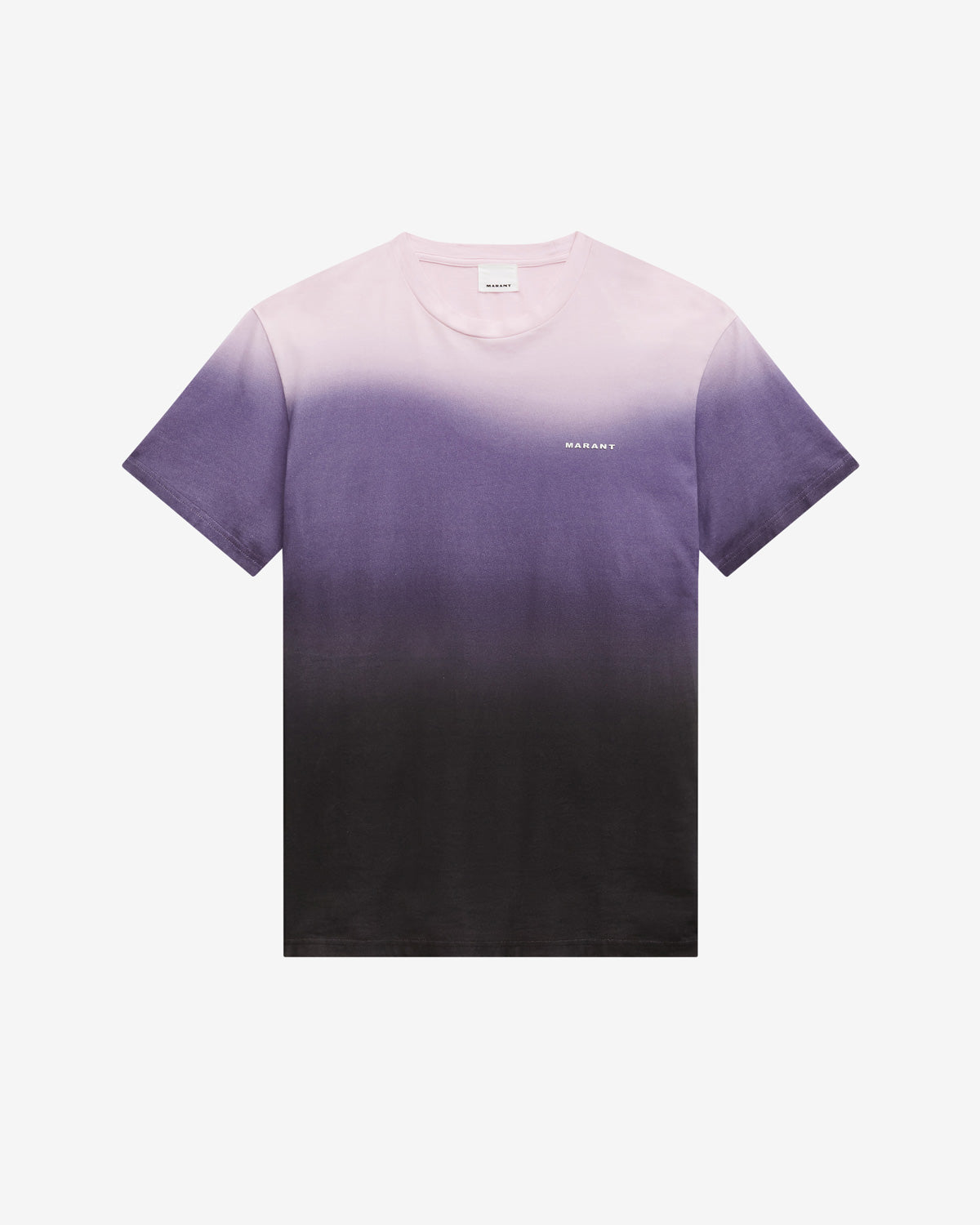 Honore short-sleeve printed cotton t-shirt - Purple - Man - 5