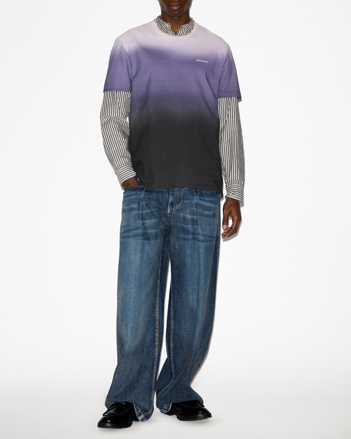 Honore t-shirt Man Purple 4