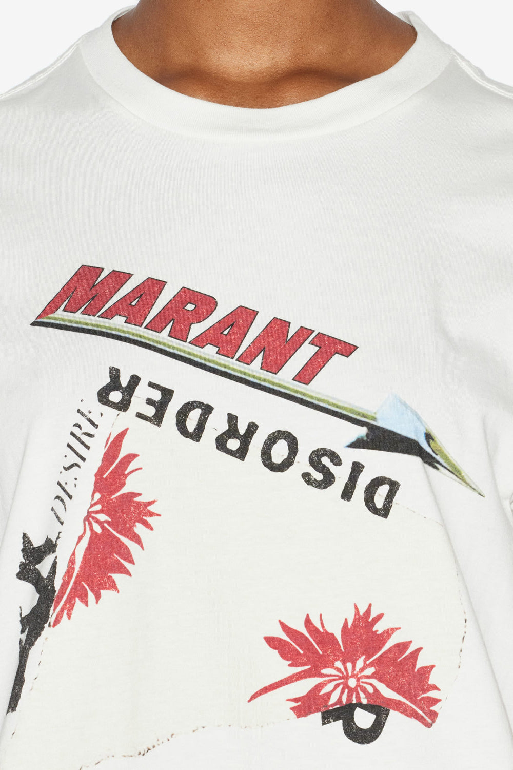 T-shirt imprimé en coton zoeline - Blanc - Woman - 3