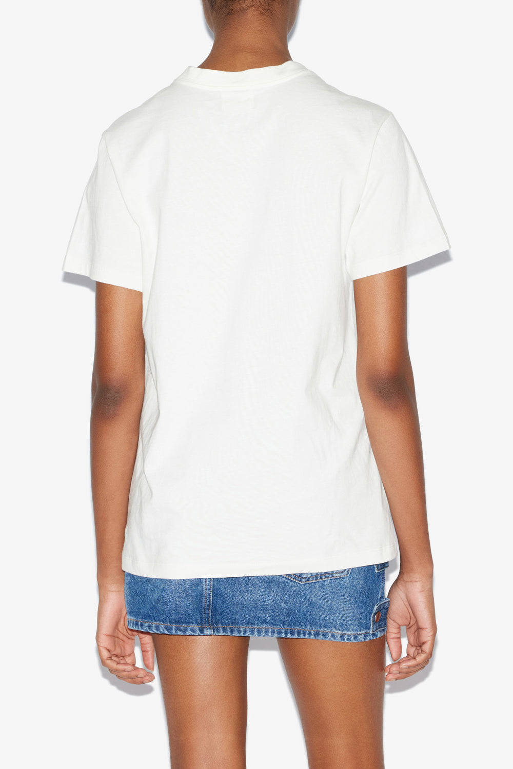 T-shirt imprimé en coton zoeline - Blanc - Woman - 5
