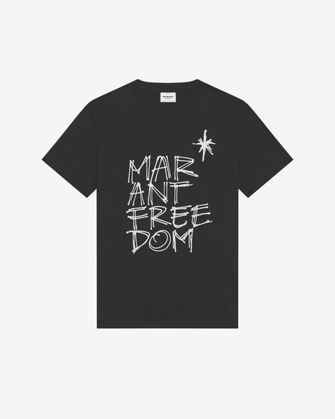 Tシャツ・カットソー ISABEL MARANT Woman T-Shirt Black TS0257FAC1N03I 01BK 24ATS0147FA-B3N07E-01BK-