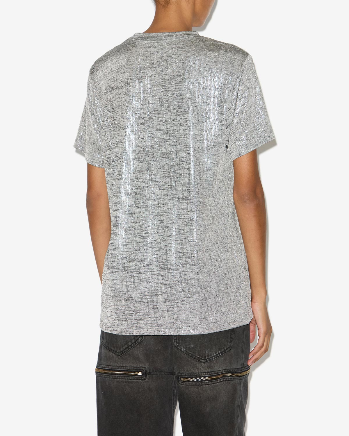 Zoeline tシャツ Woman Gray-silver 3