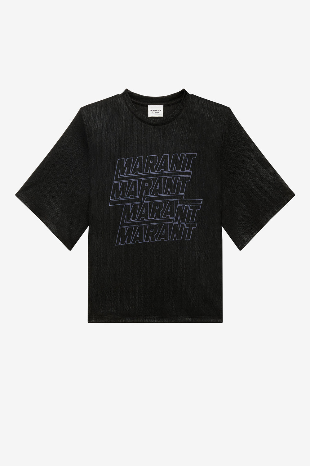 T-shirt court freya en jersey à logos - Noir - Woman - 1