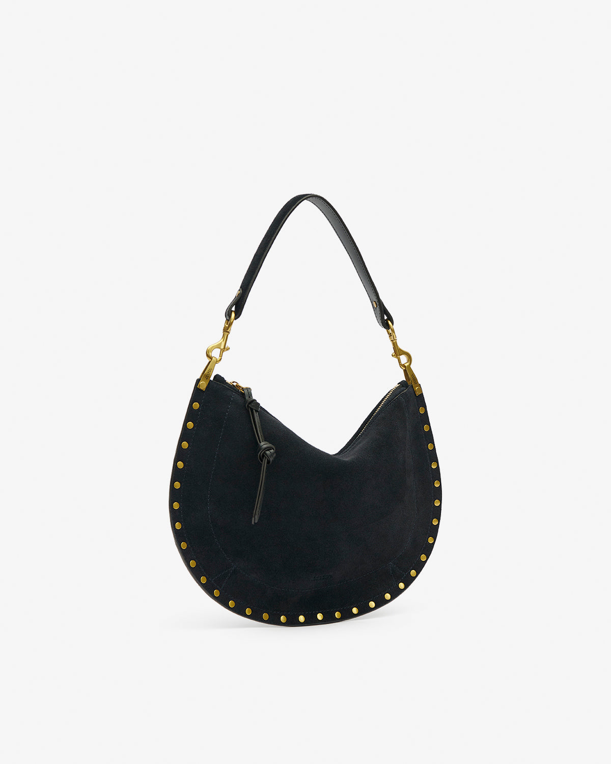 めろん OSKAN SOFT ZIP SHOULDER BAG Woman dark midnight | ISABEL MARANT