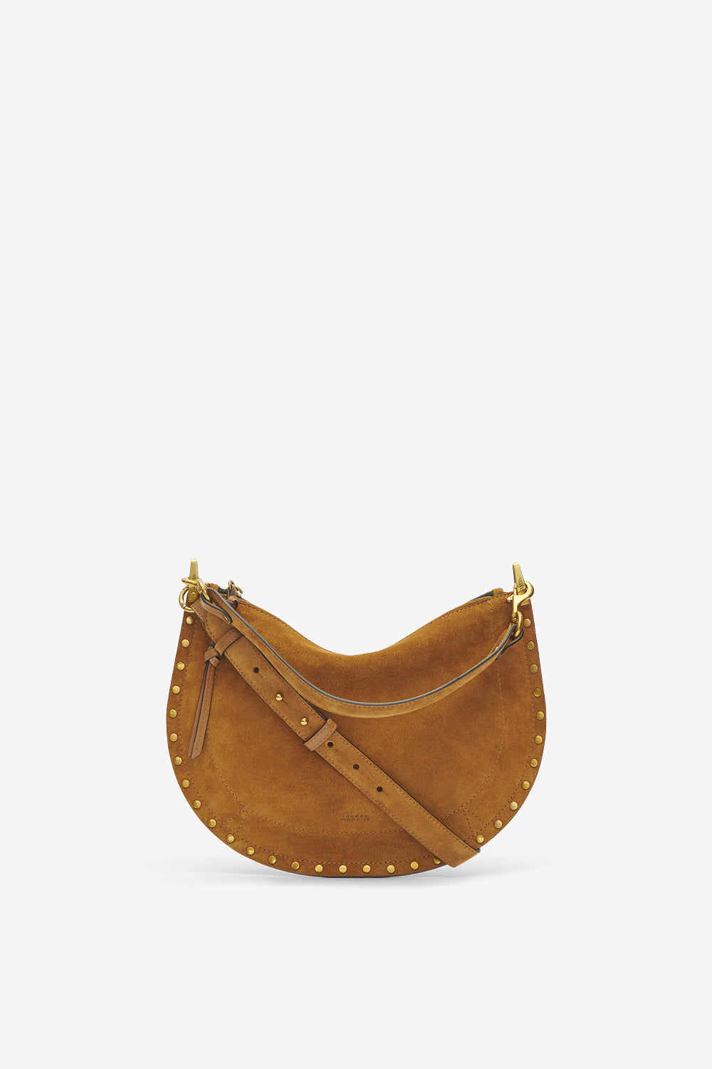 Oskan soft zip 스웨이드 송아지 가죽 백 - Cognac - Woman - 2