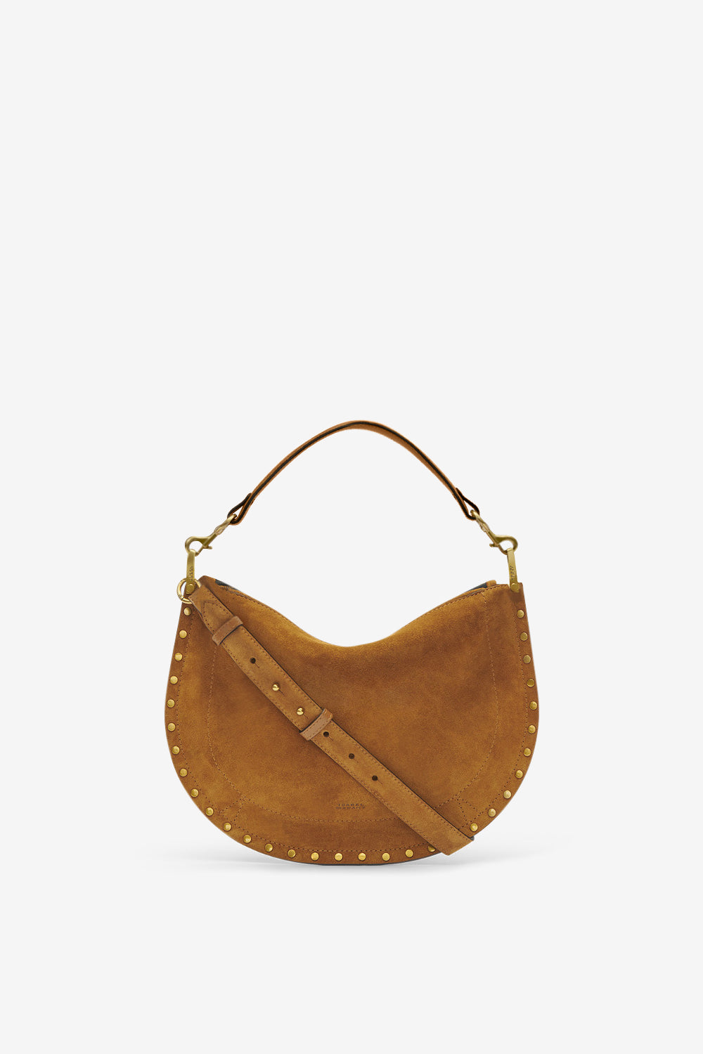 Oskan soft zip 스웨이드 송아지 가죽 백 - Cognac - Woman - 1