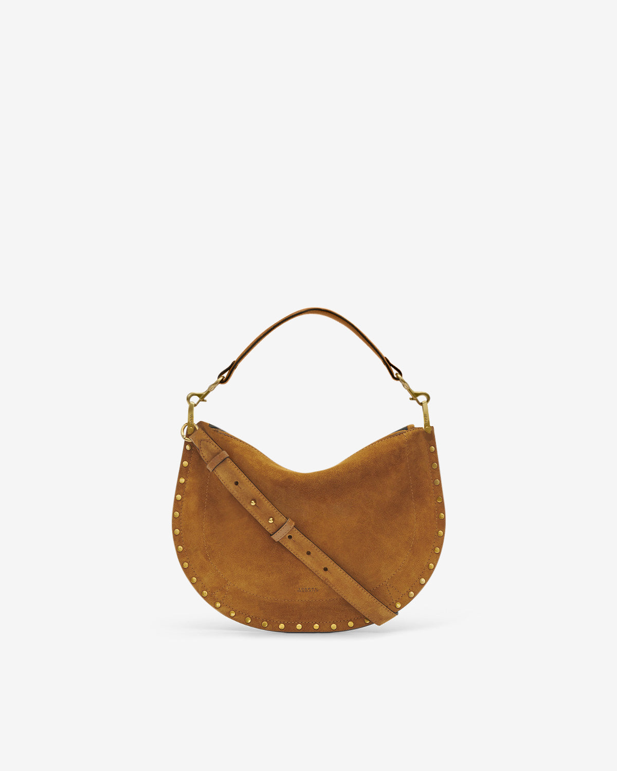 Oskan soft zip 스웨이드 송아지 가죽 백 - Cognac - Woman - 1