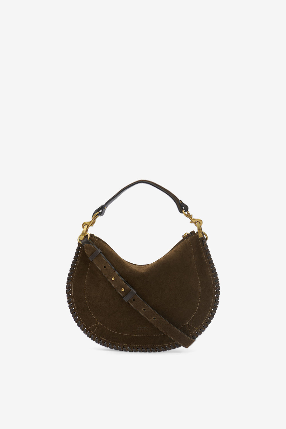 Oskan soft zip 스웨이드 가죽 백 - 청동 - Woman - 1