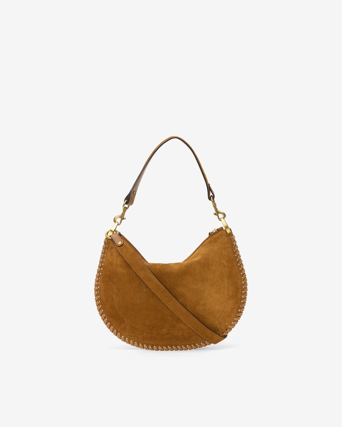 Oskan soft zipped bag Woman Cognac 3