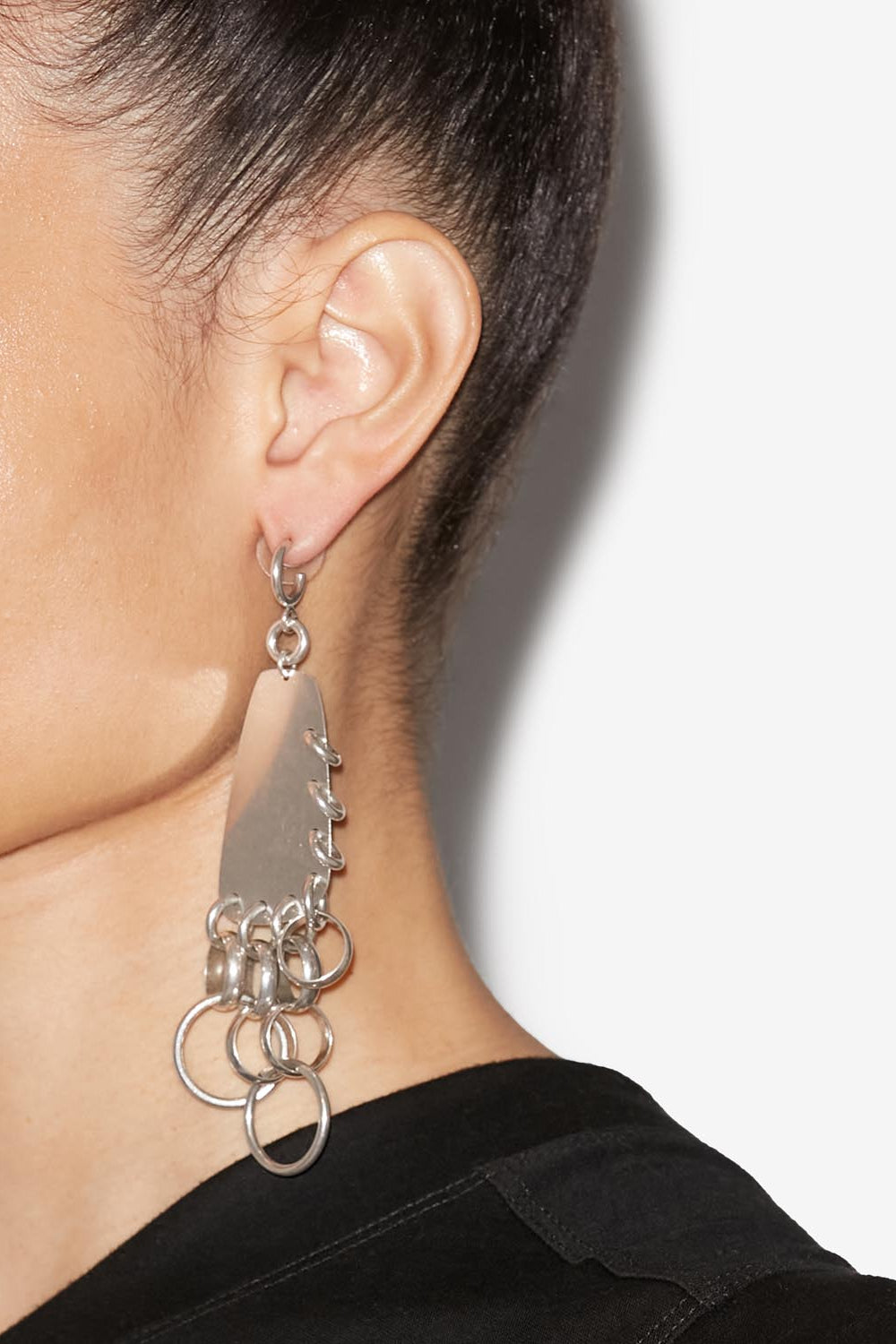 Goldfarbene ohrringe about a girl - Silber - Woman - 2