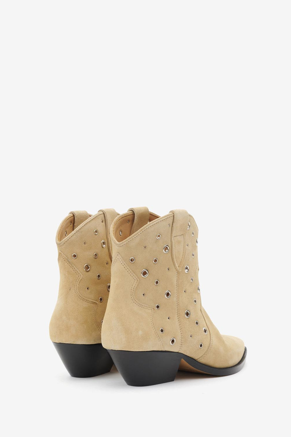 Bottines en veau velours dewina - Toffee - Woman - 2