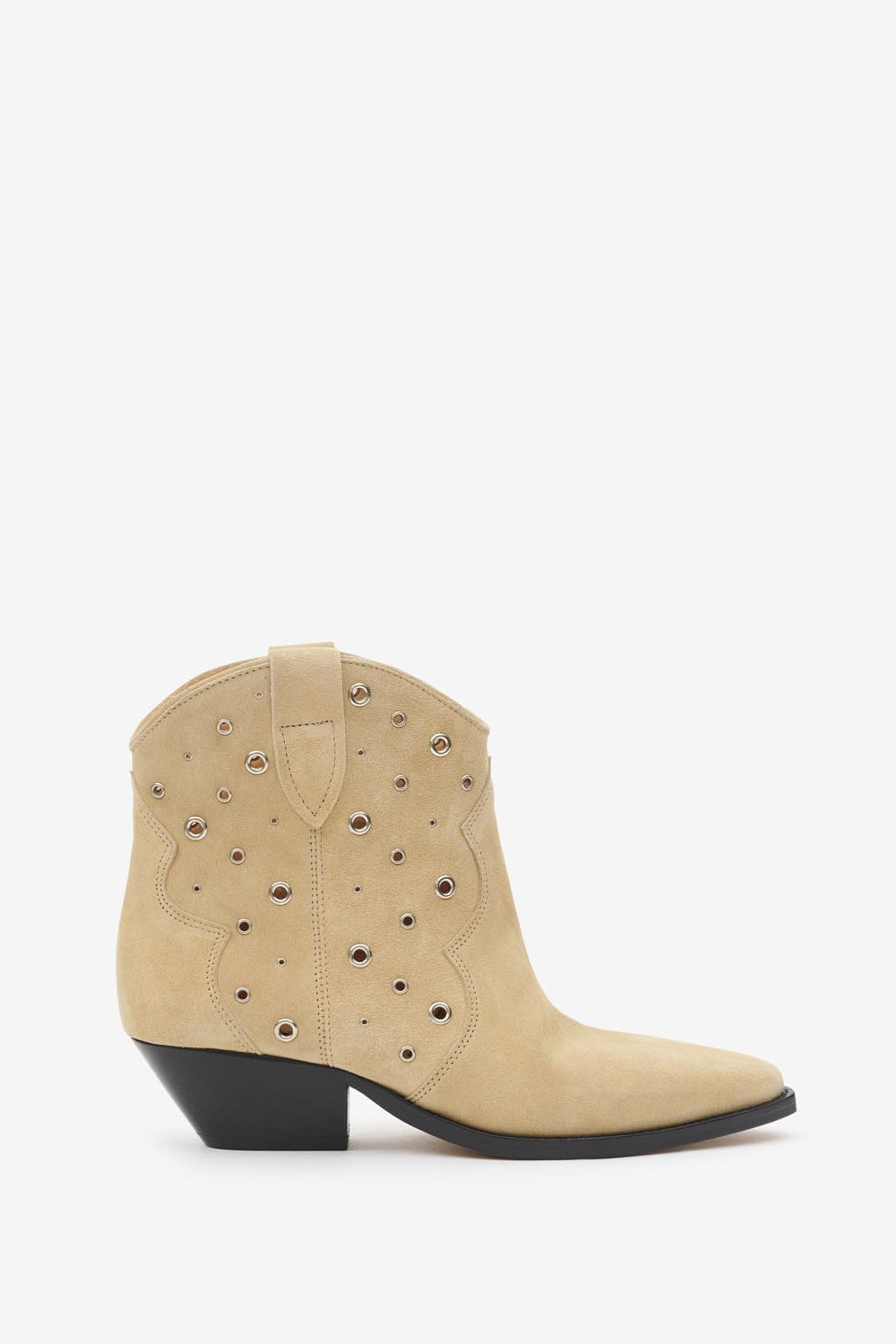 Bottines en veau velours dewina - Toffee - Woman - 1