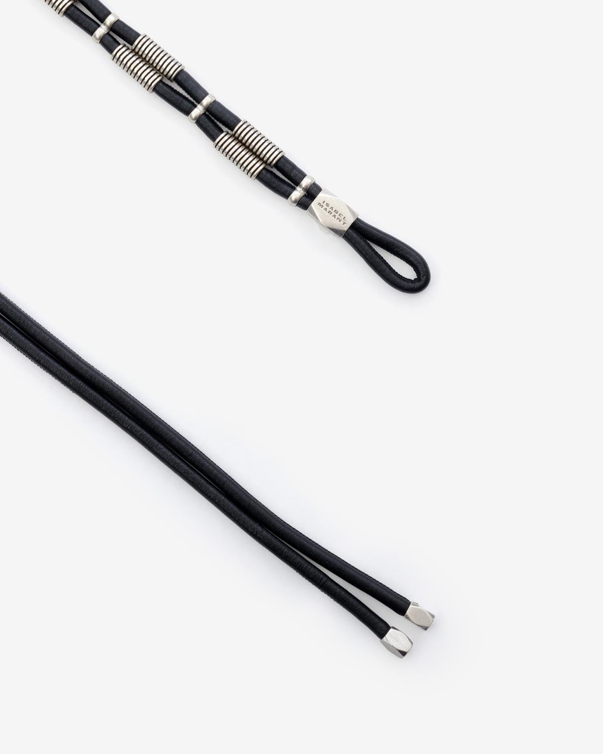 Ledergürtel swen - Black and silver - Woman - 4