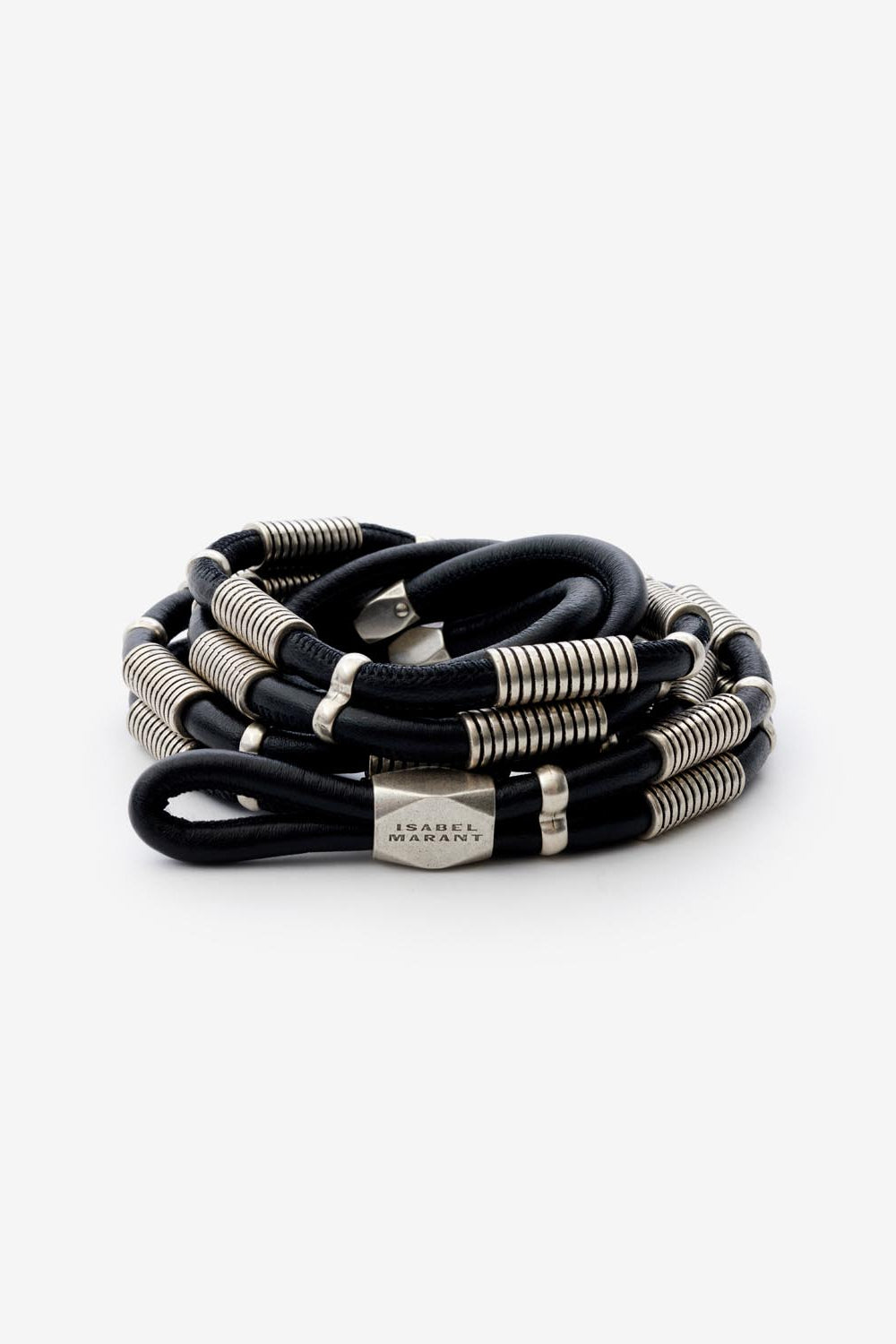 Ledergürtel swen - Black and silver - Woman - 2