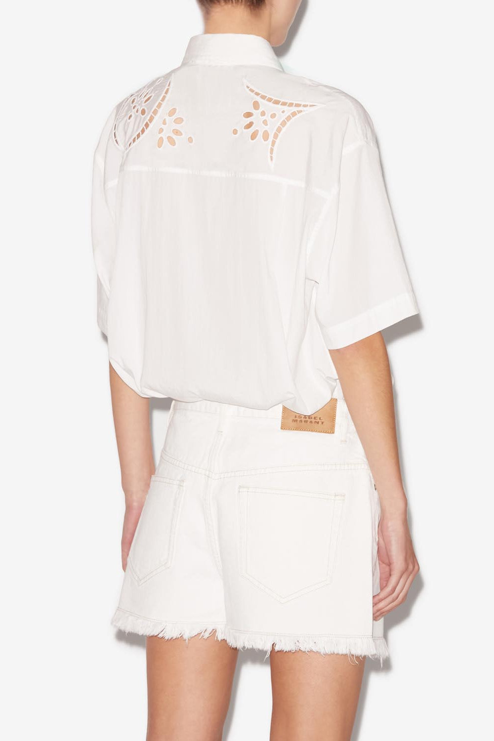 Camisa con estampado calado bilya - Blanco - Woman - 5