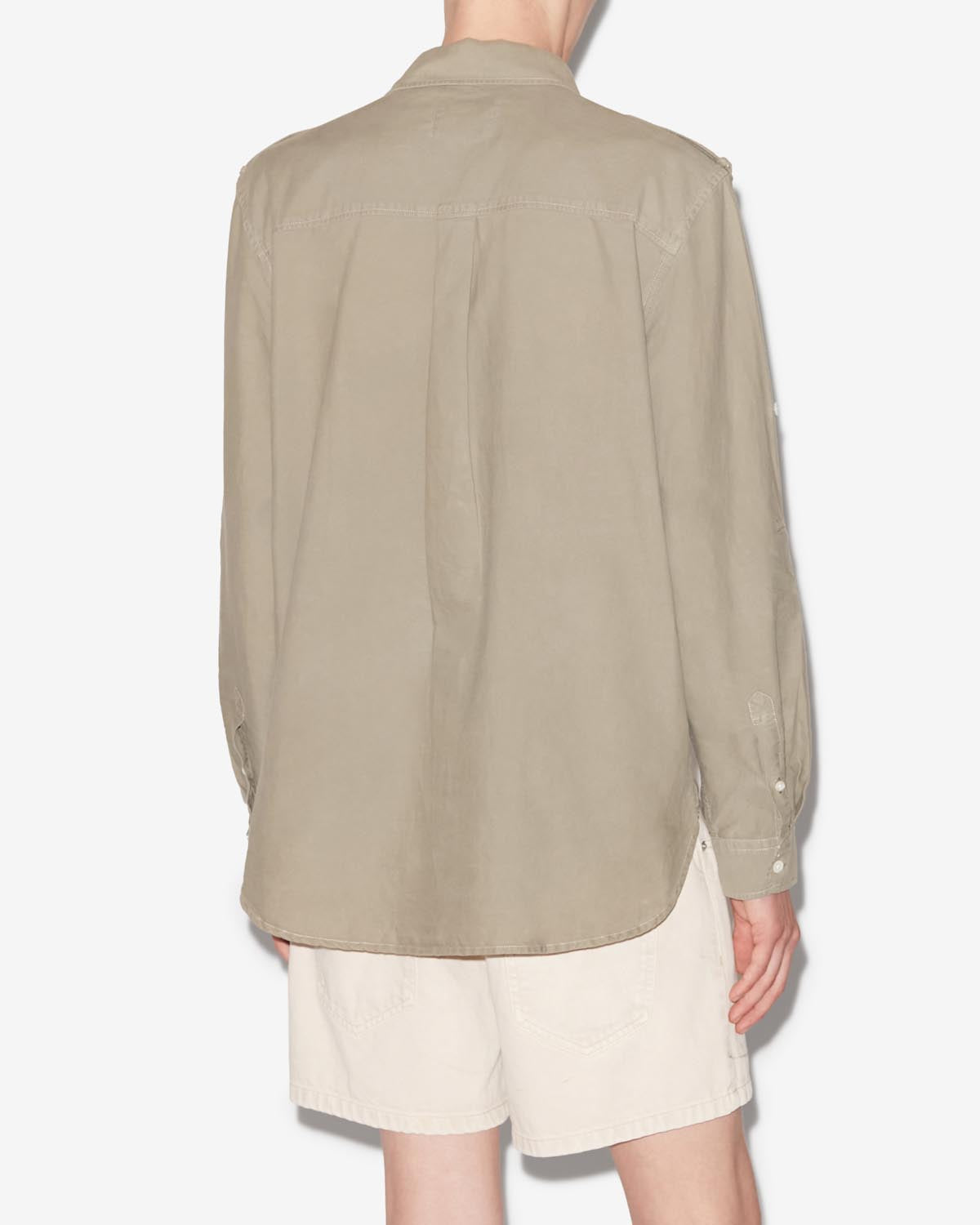 Cesar shirt Man Khaki 3