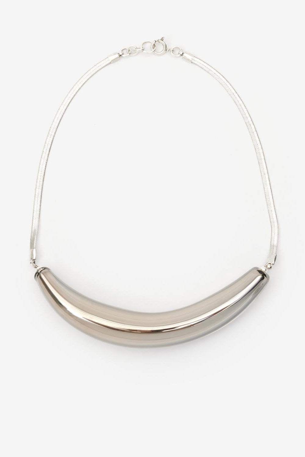 Halskette oyan mit oversized-perle - Gun metal-silver - Woman - 4