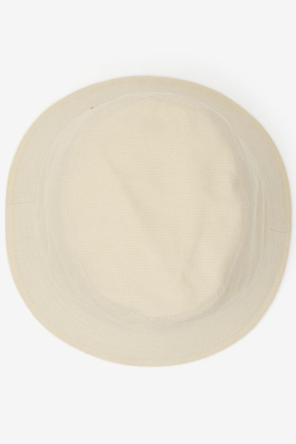 Haley embroidered bucket hat with logo - Ecru - Woman - 4