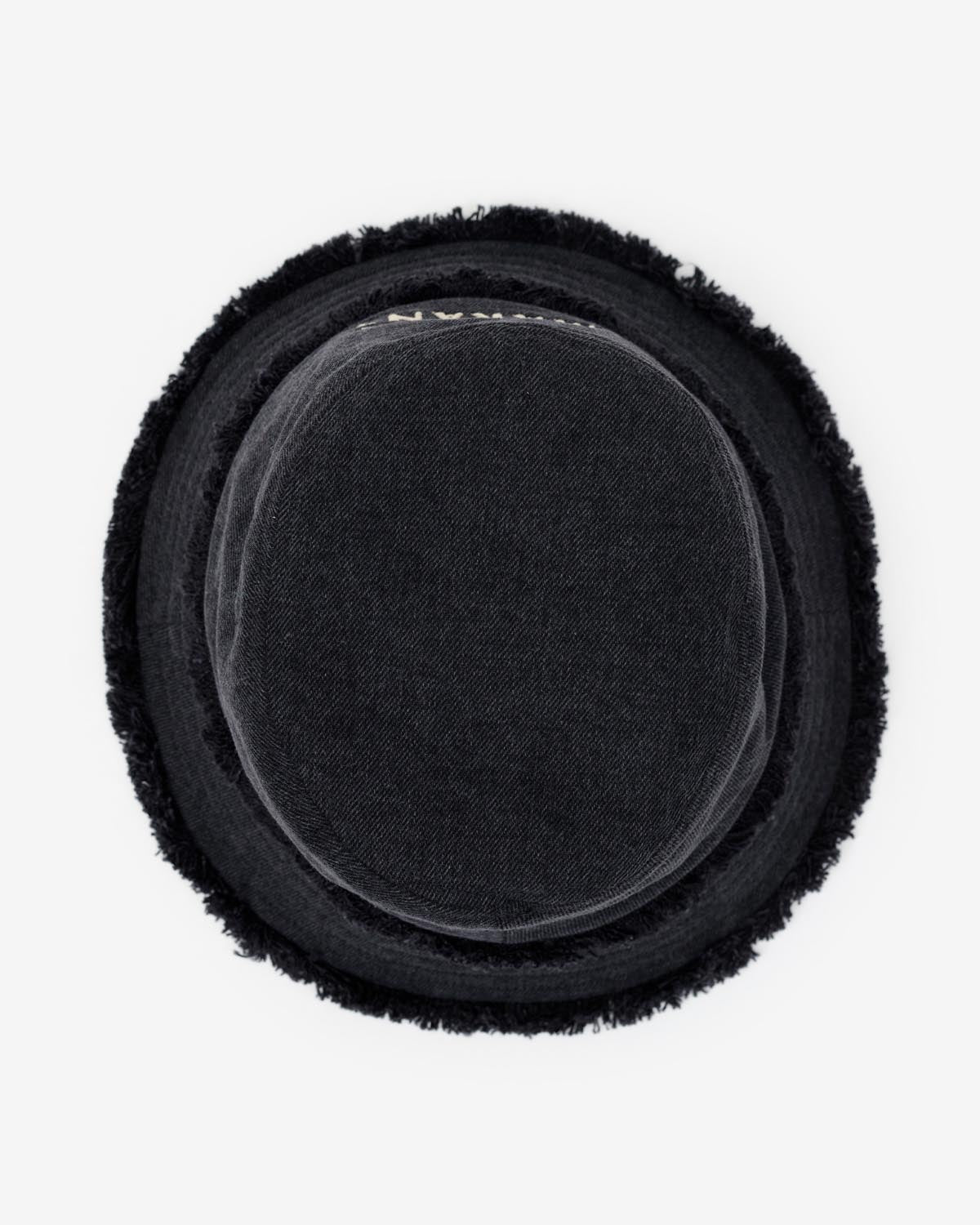 Bucket hat bergen aus baumwolle mit logo - Schwarz gewaschen - Woman - 4