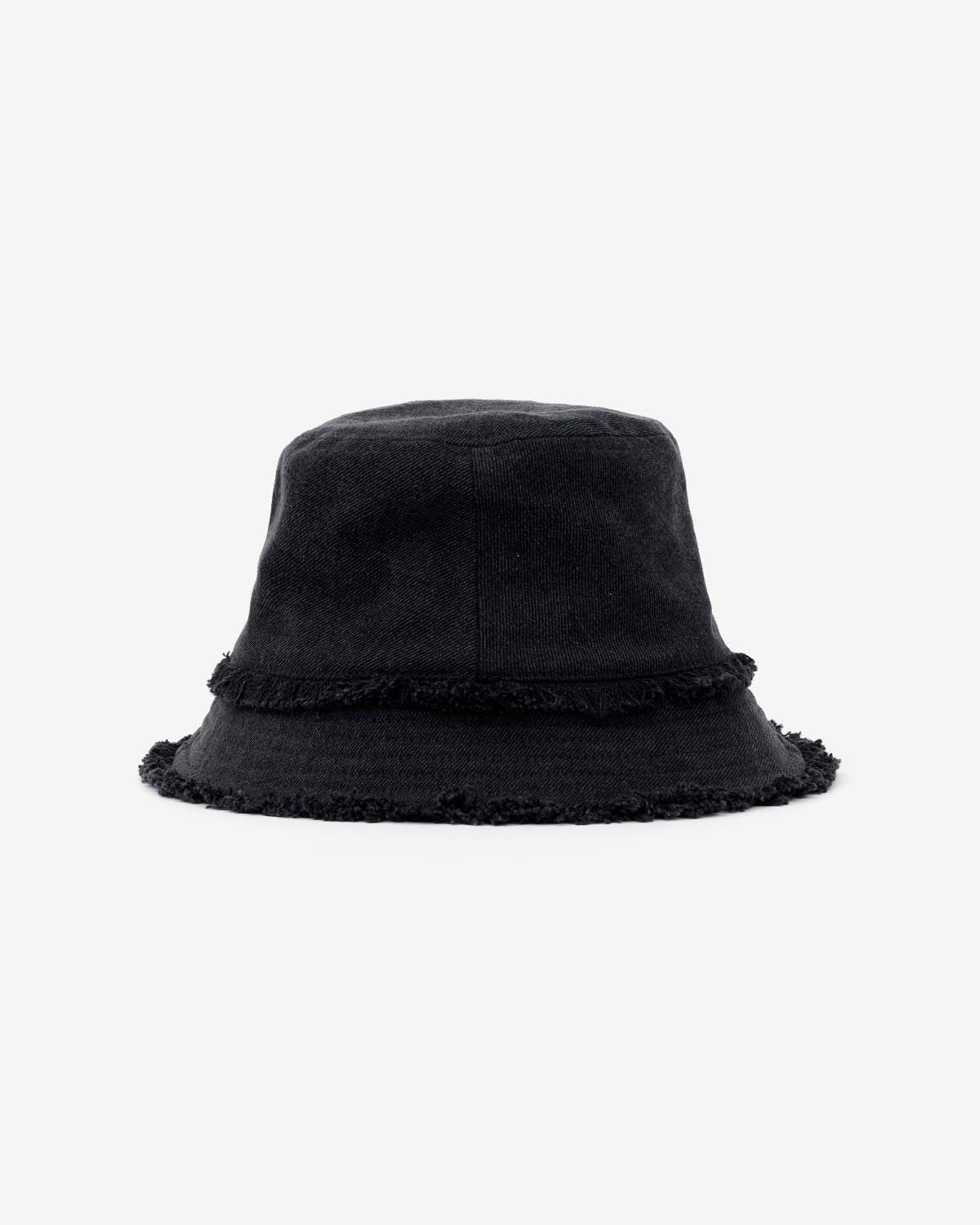 Bucket hat bergen aus baumwolle mit logo - Schwarz gewaschen - Woman - 2