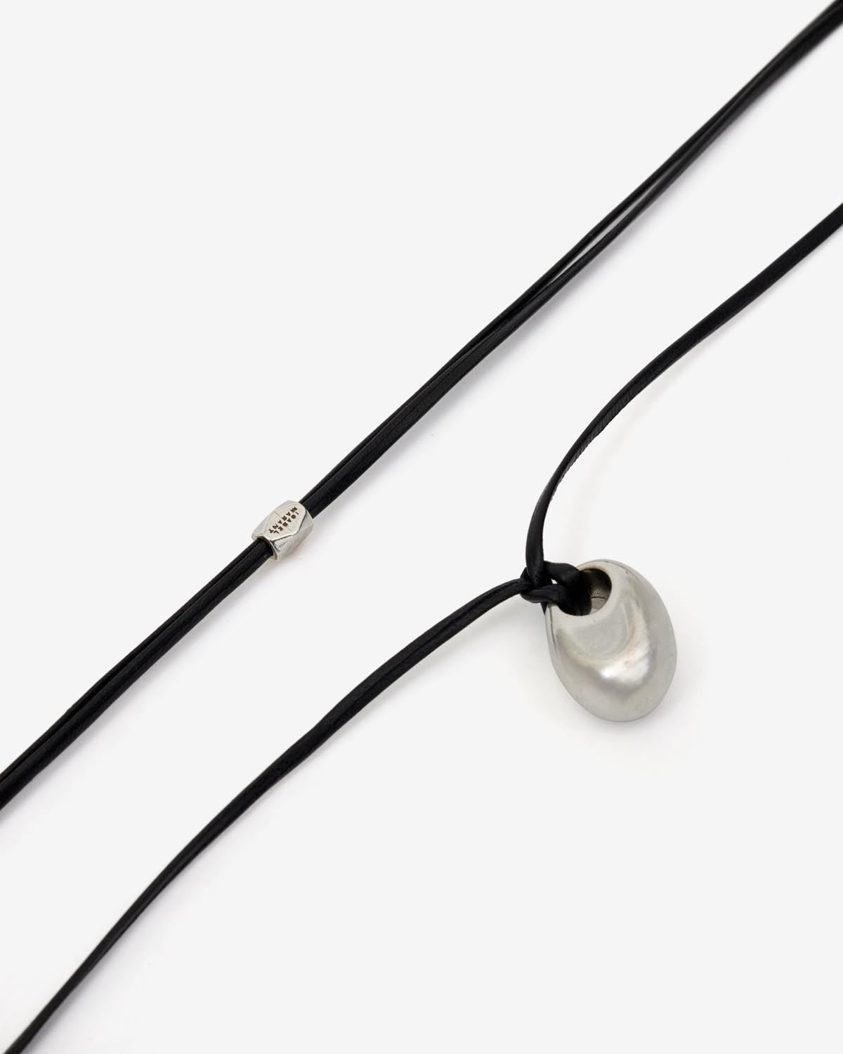 Aoi necklace Woman Black and silver 4