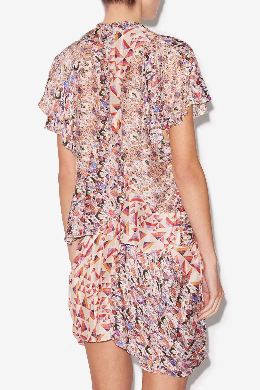 Lamalia printed top - Ecru - Woman - 5